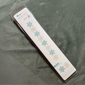 Lifestyle Crafts/Quickutz 3 pcs SNOWFLAKE punches
